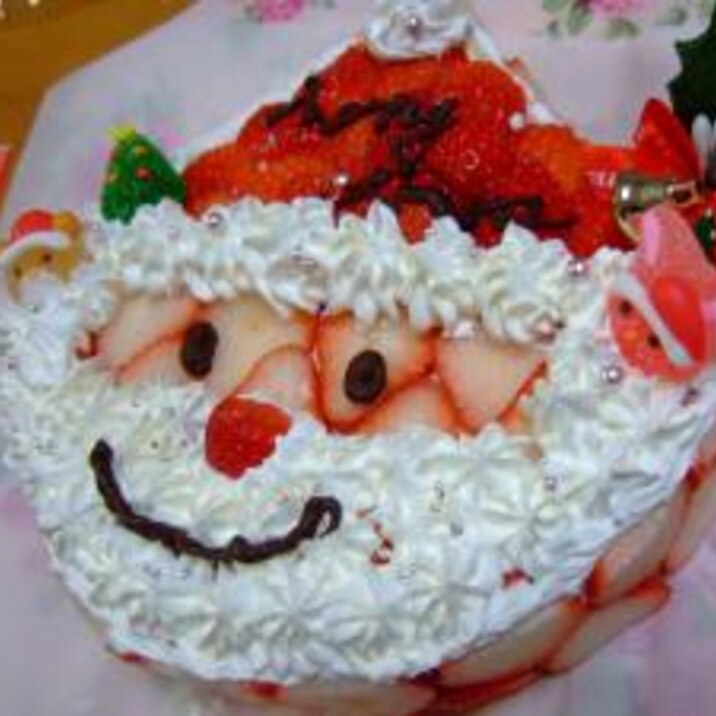 サンタさんがやってきたイチゴのケーキ レシピ 作り方 By ちゃっくんとはっぴ 楽天レシピ サンタさんがやってきたイチゴのケーキ レシピ 作り方 By ちゃっくんとはっぴ 楽天レシピ